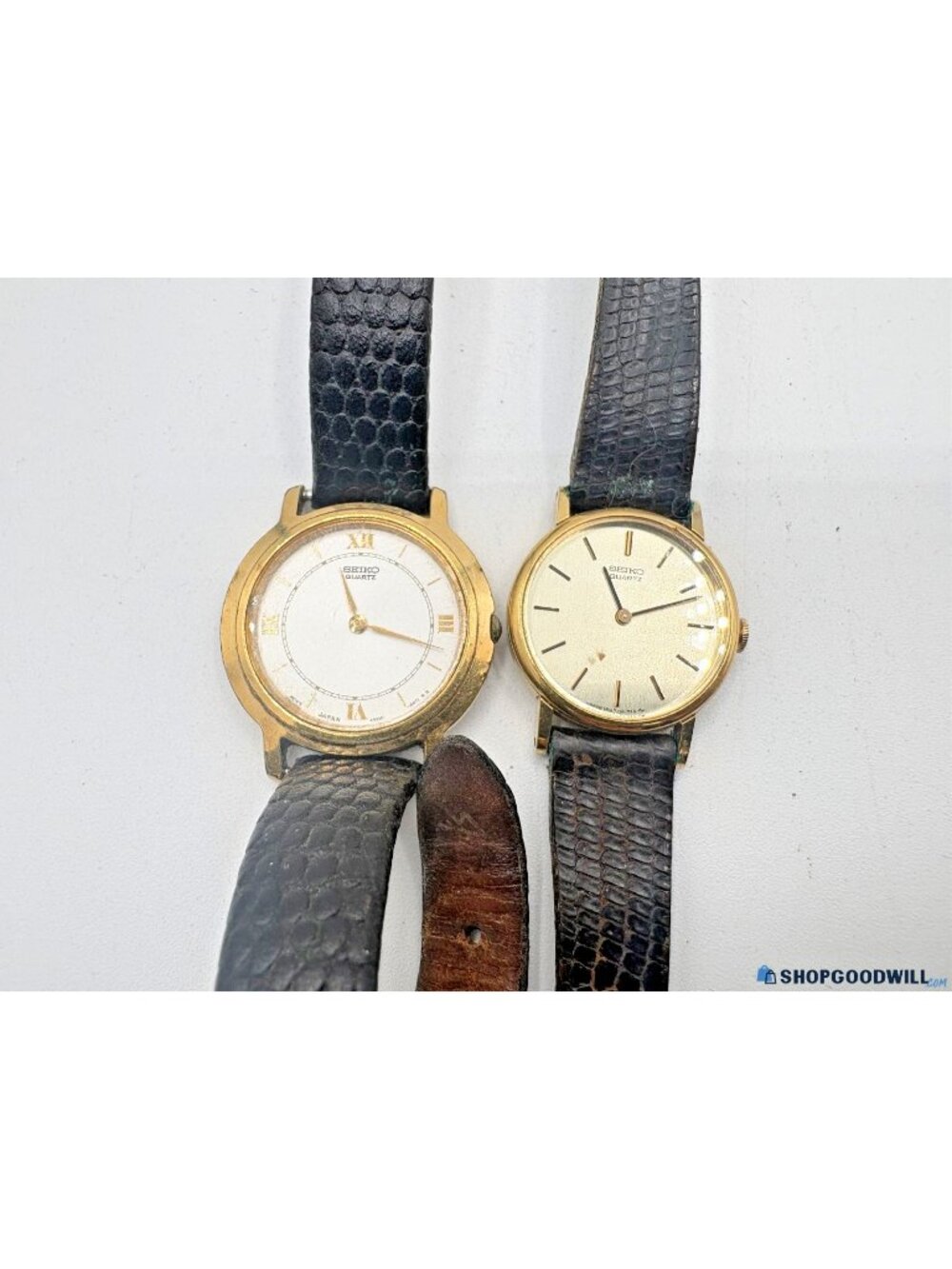 Not Working==WOMEN Seiko Watch== Lot OF 2==UNTESTED